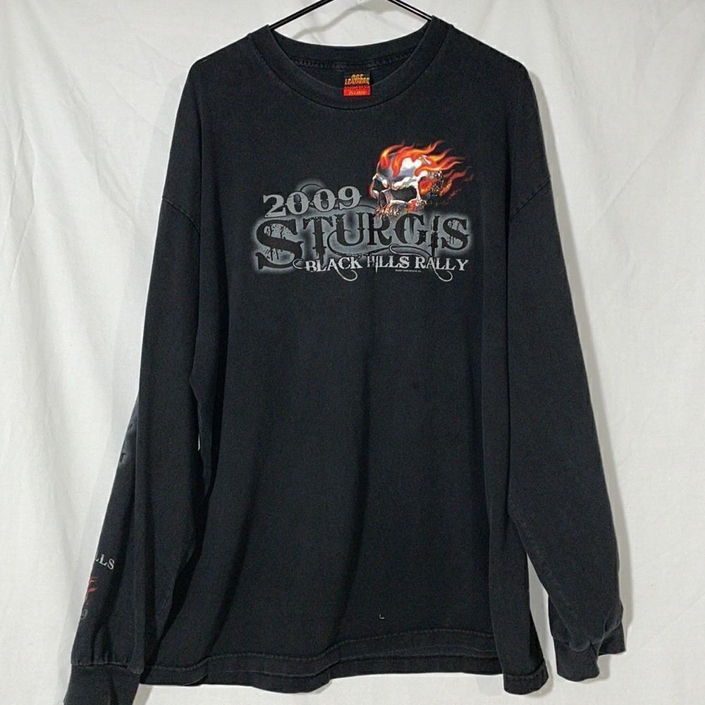 Hot leathers long sleeve T shirt